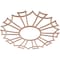 Ekena Millwork Augustus Wood Fretwork Pierced Ceiling Medallion, Cherry, 26"OD x 9 1/8"ID x 3/8"T CMWP26X26X0375AUCH - alternate 2